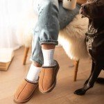 Cozy Suede Platform Boots for Women