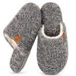 Cozy Slip-On Fuzzy Memory Foam Slippers for Women