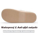 Cozy Pink Fuzzy Memory Foam Slippers for Women