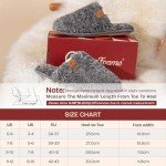 Cozy Slip-On Fuzzy Memory Foam Slippers for Women