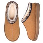 Cozy Faux Fur Platform Slippers for Women