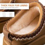 Cozy Genuine Suede Platform Women’s Slippers