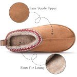 Cozy Women's Chestnut Platform Mini Boot Slippers