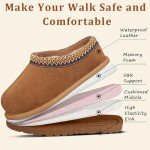 Comfy Suede Platform Mini Boots for Women