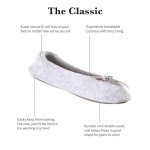Isotoner Women's Ballerina Slipper Flat - 2 Pack