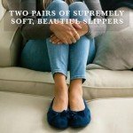 Isotoner Women's Ballerina Slipper Flat - 2 Pack