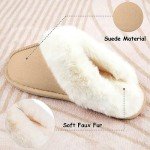Cozy Fuzzy Memory Foam Slippers for Women