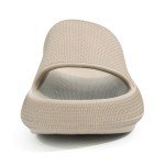 GETOEU Women’s Cloud Slide Slippers - Khaki