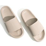 GETOEU Women’s Cloud Slide Slippers - Khaki