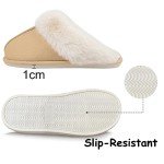 Cozy Fuzzy Memory Foam Slippers for Women
