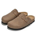 Women's Suede Memory Foam Clogs - Trendy Slip-ons