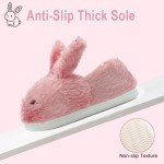 Cute Pink Bunny Slippers for Women