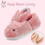 Cute Pink Bunny Slippers for Women