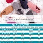 HomeTop Fuzzy Memory Foam Loafer Slippers for Women