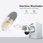 Cozy Wool Felt Sherpa Memory Foam Slippers