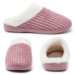 Cozy Memory Foam Slippers for Indoor/Outdoor Use