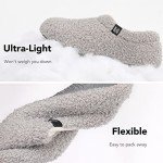 Cozy Light Gray Women's Teddy Fleece Slippers