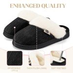 Cozy Knit Fleece Lined Memory Foam Slippers