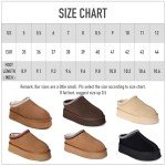 Cozy Women's Fleece-Lined Platform Slipper Boots