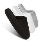 3-Pair Fuzzy Memory Foam Spa Slippers