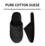 3-Pair Fuzzy Memory Foam Spa Slippers