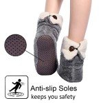 Super Soft Cozy Women's Booties Slippers - Grey
