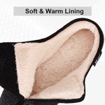LongBay Women's Cozy Furry Memory Foam Slippers