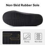 LongBay Women's Cozy Furry Memory Foam Slippers