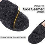 LongBay Women's Cozy Furry Memory Foam Slippers