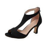 Comfortable Open Toe High Heels for Women