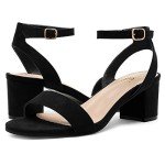 Dream Pairs Women's Chunky Heels Sandals - Black