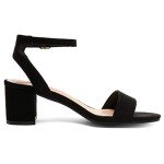 Dream Pairs Women's Chunky Heels Sandals - Black