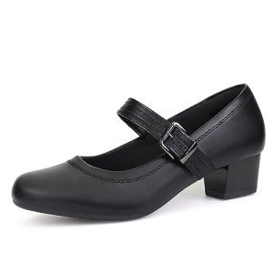 Comfortable Mary Janes for Bunions - Black