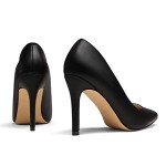 DREAM PAIRS Women's Black High Heel Pumps