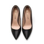 DREAM PAIRS Women's Black High Heel Pumps