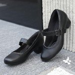 Comfortable Mary Janes for Bunions - Black