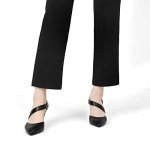 Stylish Black Pointed Toe High Heel Pumps