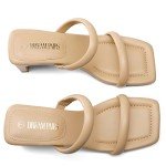 DREAM PAIRS Women's Chunky Block Heel Sandals