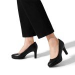 Dream Pairs Women's Black Low Kitten Heels Size 8.5