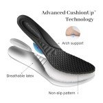 Women's Black Chunky Heels with Arch Support