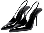 Slingback Pointed Toe Stiletto Heels for Women