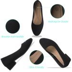 Elegant Women's Low Block Chunky Heels Pumps