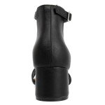 Sugar Women's Noelle Black Patent Ankle Strap Heel