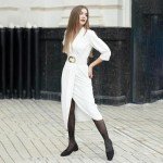 Elegant Women's Low Block Chunky Heels Pumps