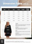 JOCAFIYE Women's Long Sleeve Fall Swing Dress