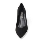 Elegant Black Chunky Block Heels for Women