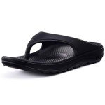 Women's Arch Support Orthopedic Beach Sandals - Black