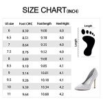 Mysoft Women's Pointed Toe 4" Heels Shoes