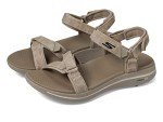 Skechers Women's Arch Fit Golf Sandal Sneaker - Taupe