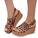 Vintage Wedge Slingback Summer Sandals for Women